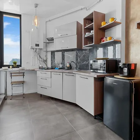 Apartment With Sea View & Pool Acces Navodari